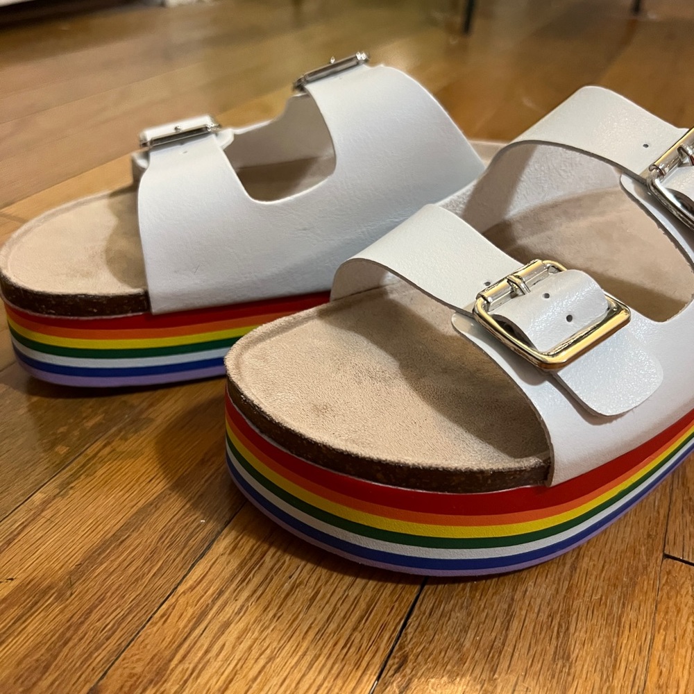Madden girl rainbow platforms